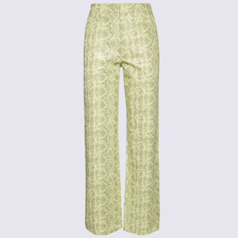 Rotate Rotie Snake Effect Vegan Leather Pants